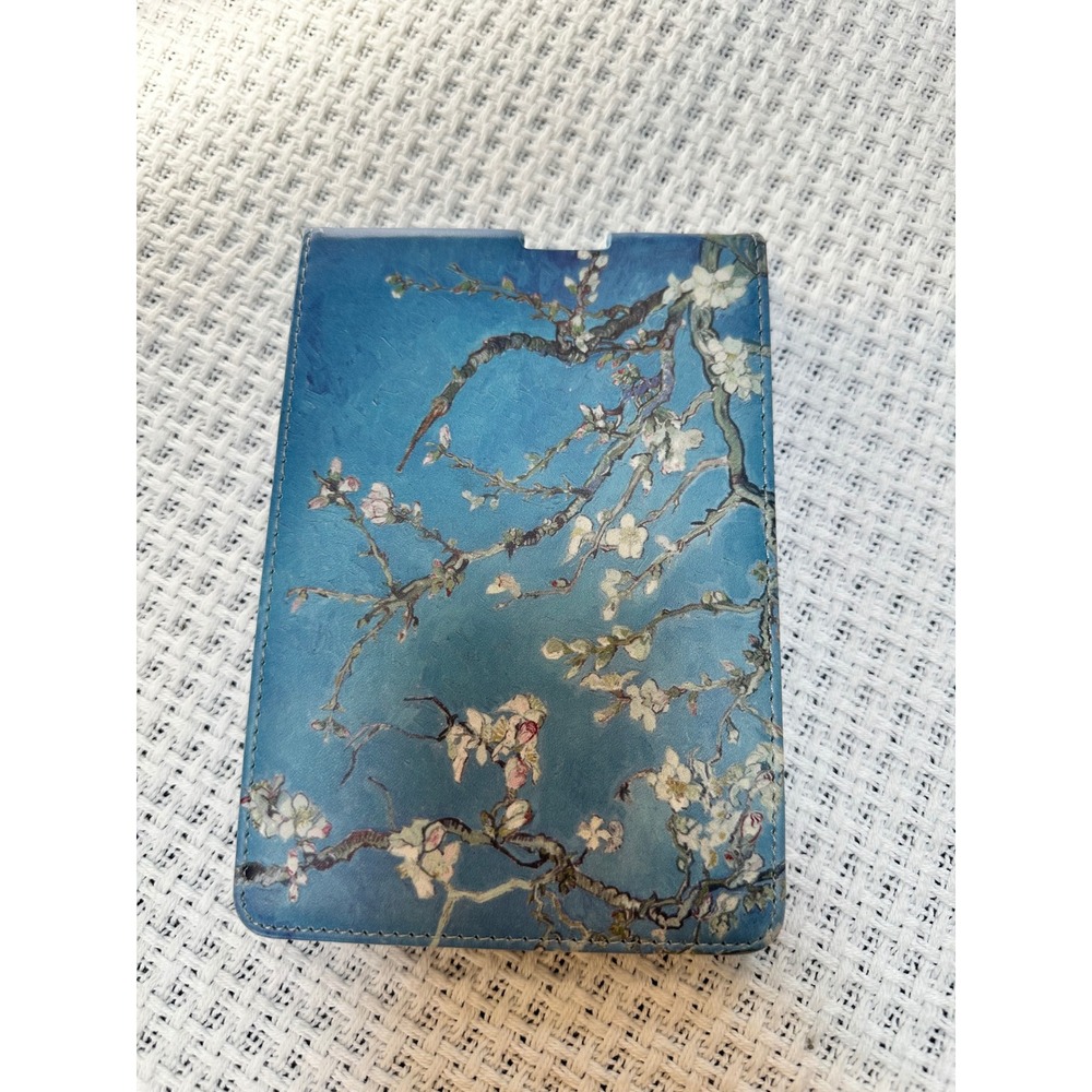 Van Gogh Almond Blossoms E-Reader Case Blue Floral Art‎ Folio Stand Cover